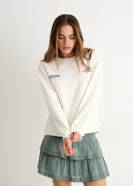 Sudadera print perro golf