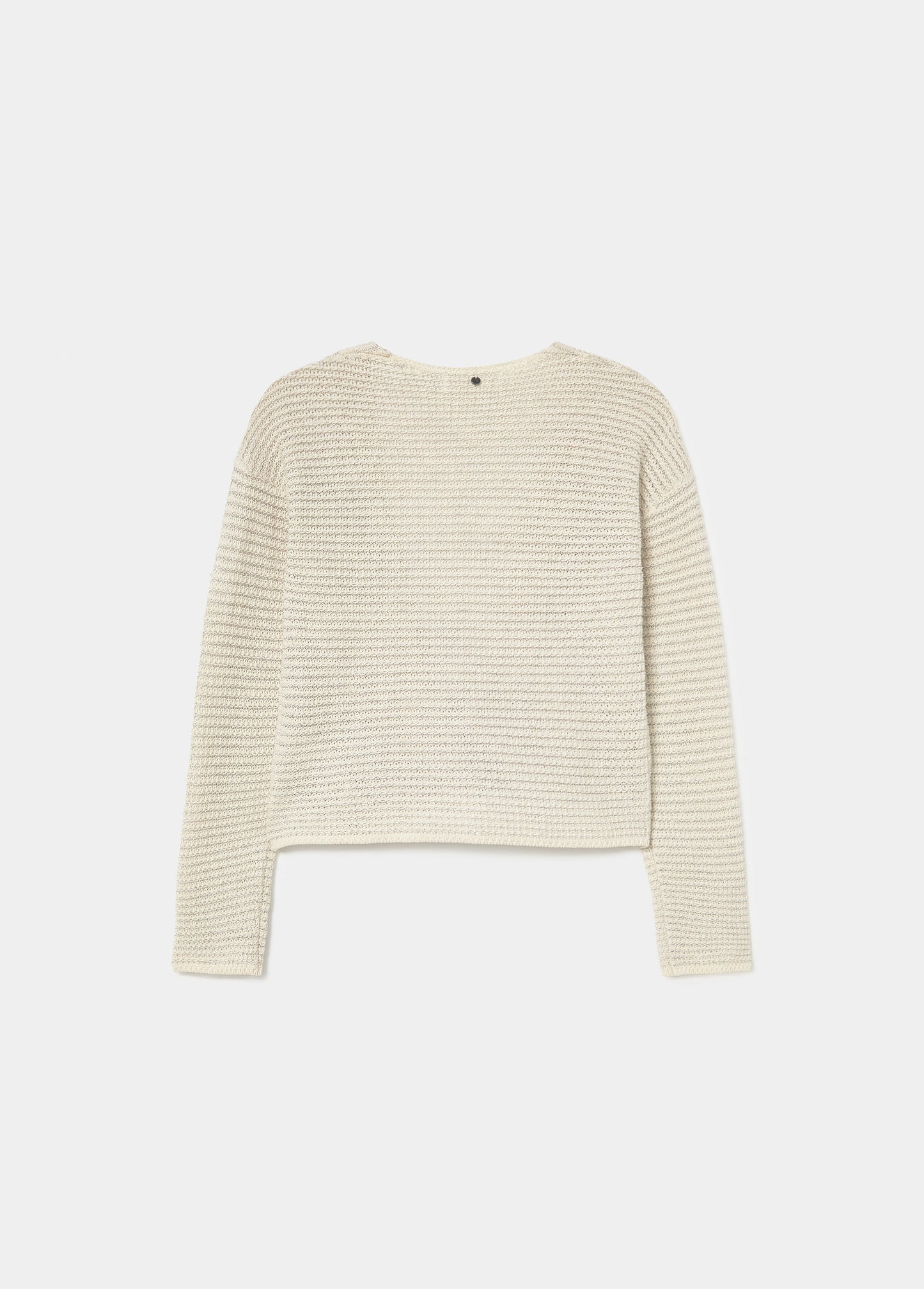 Chaqueta punto cruzada