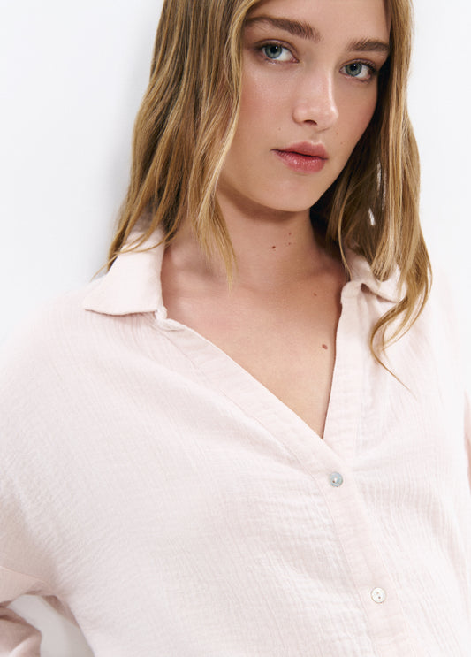 Camisa pico dobletela
