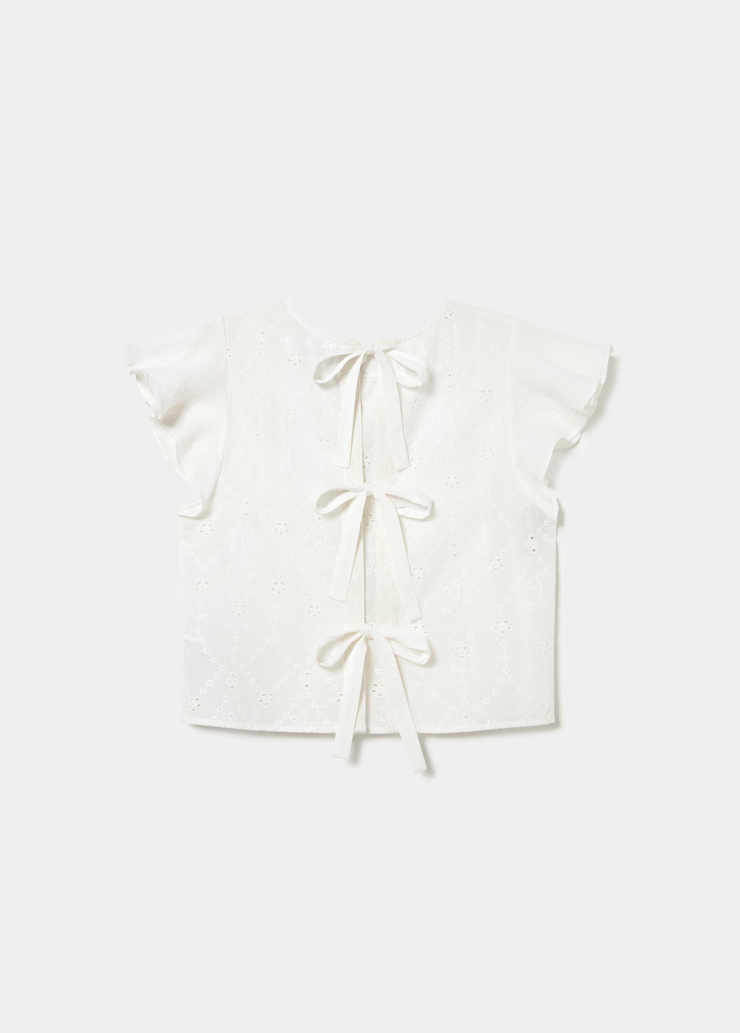 Blusa lazos espalda