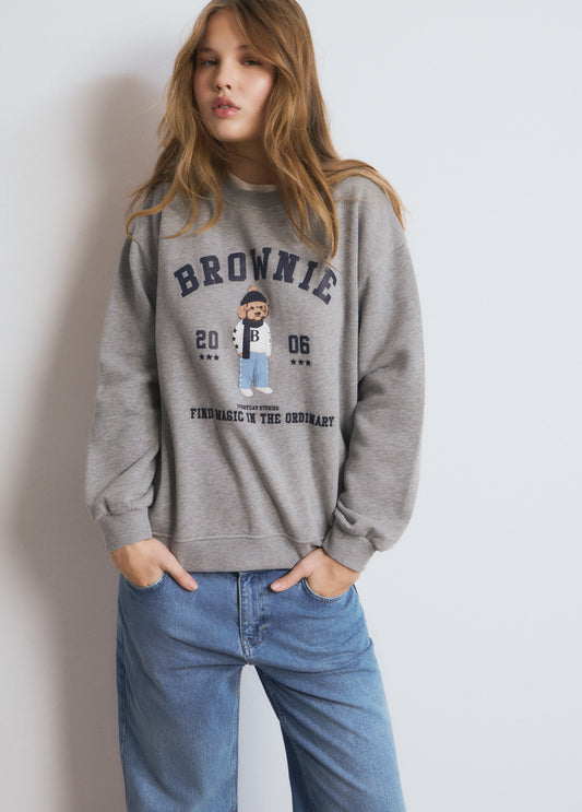 Sudadera vigoré print perrito