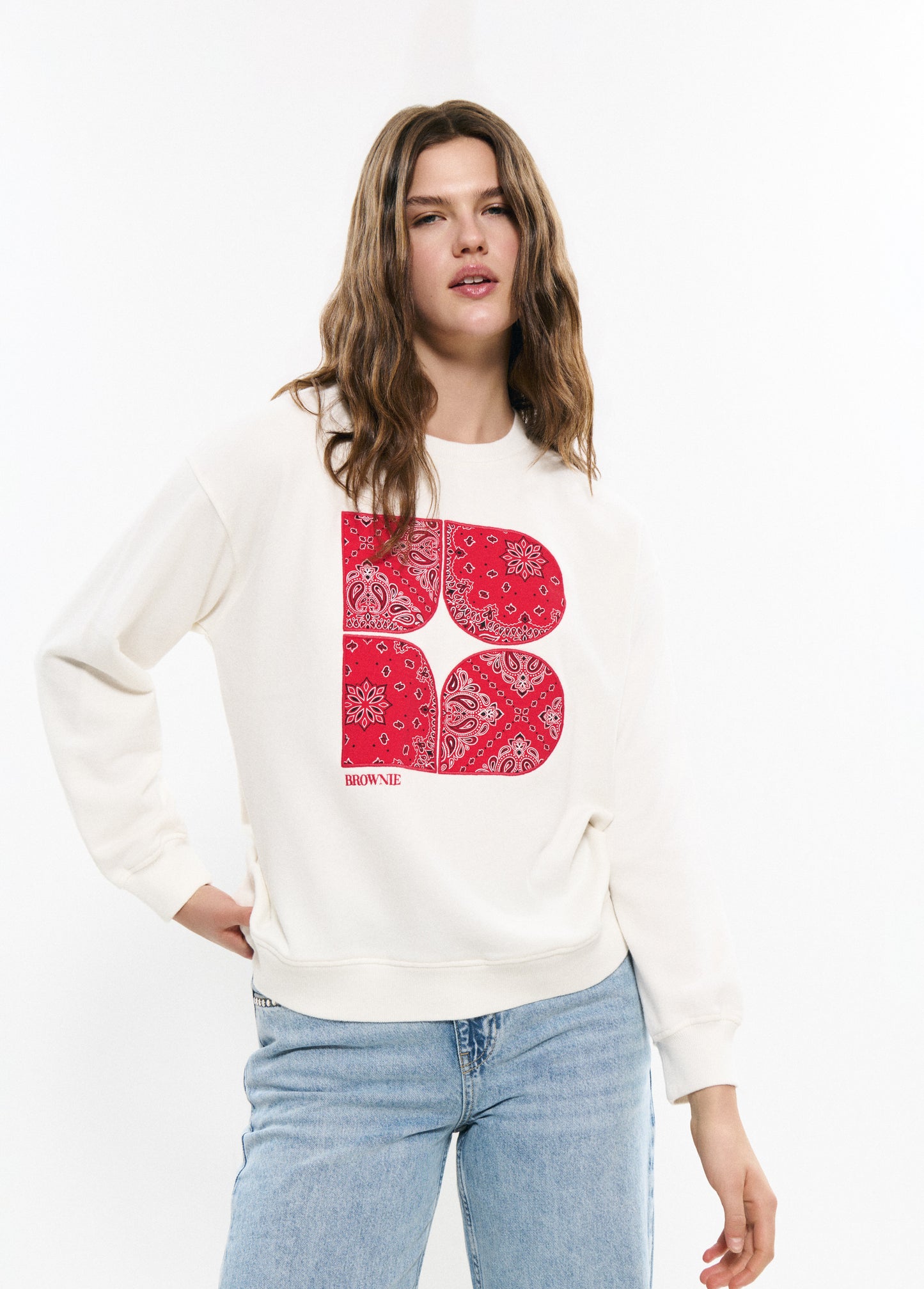 Sudadera bandana bordada