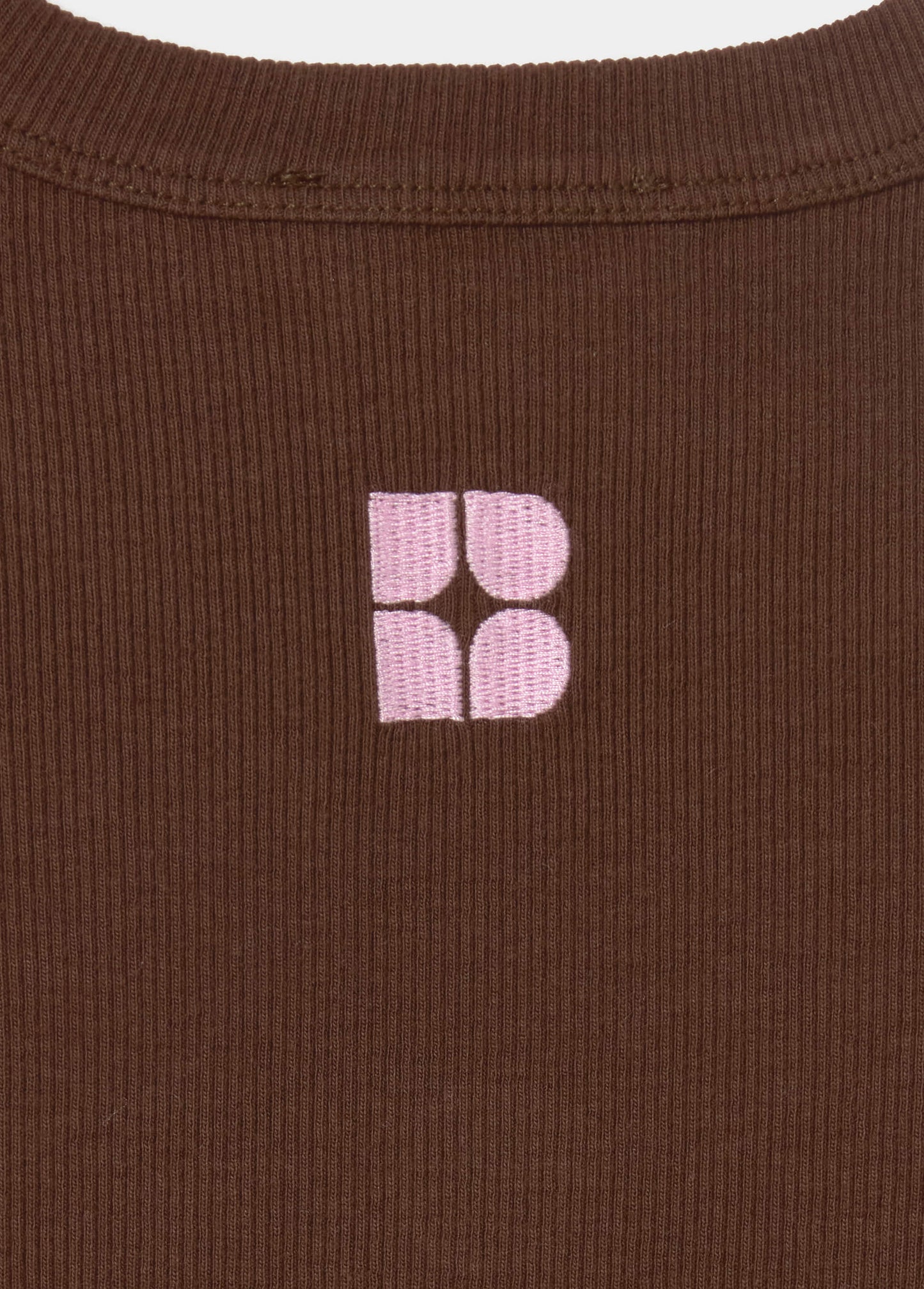 Tank top basico marron
