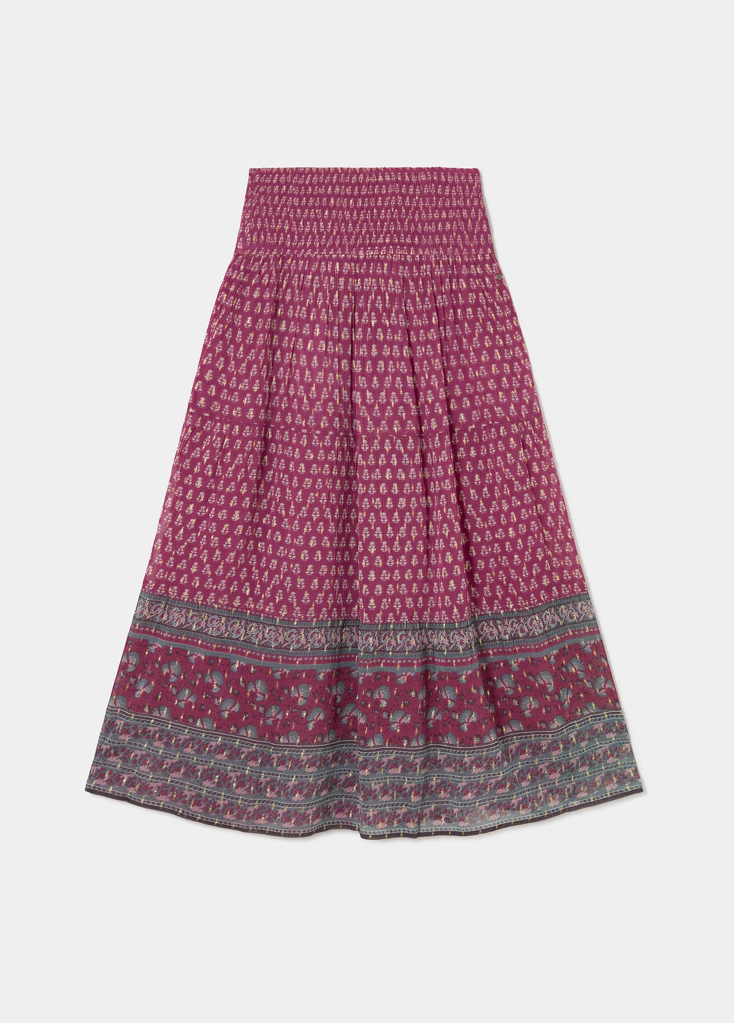 Falda larga indio