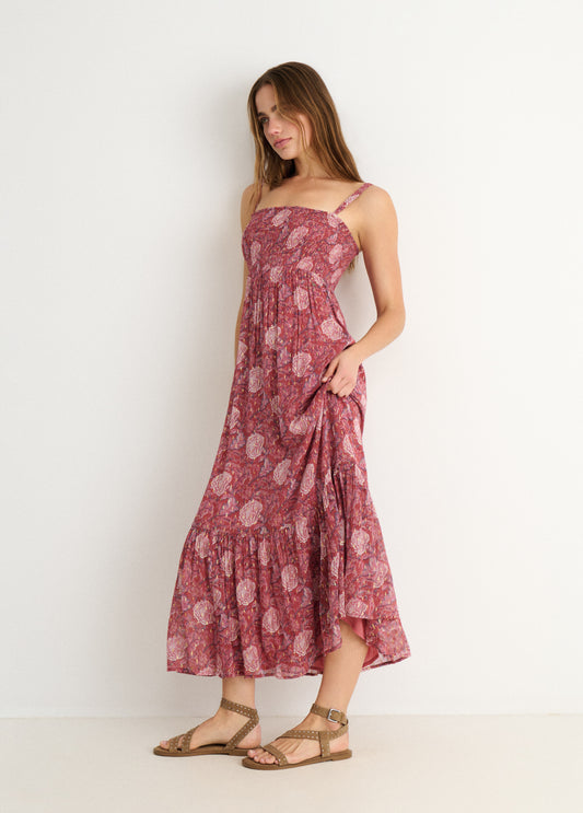 Vestido tirantes floral