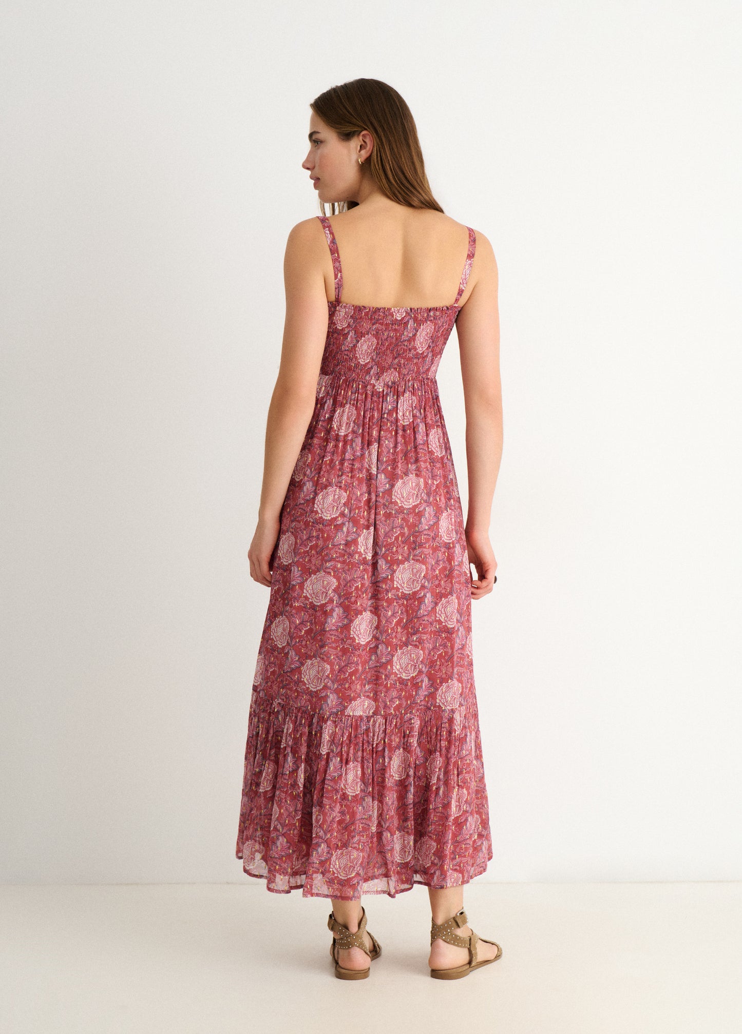 Vestido tirantes floral