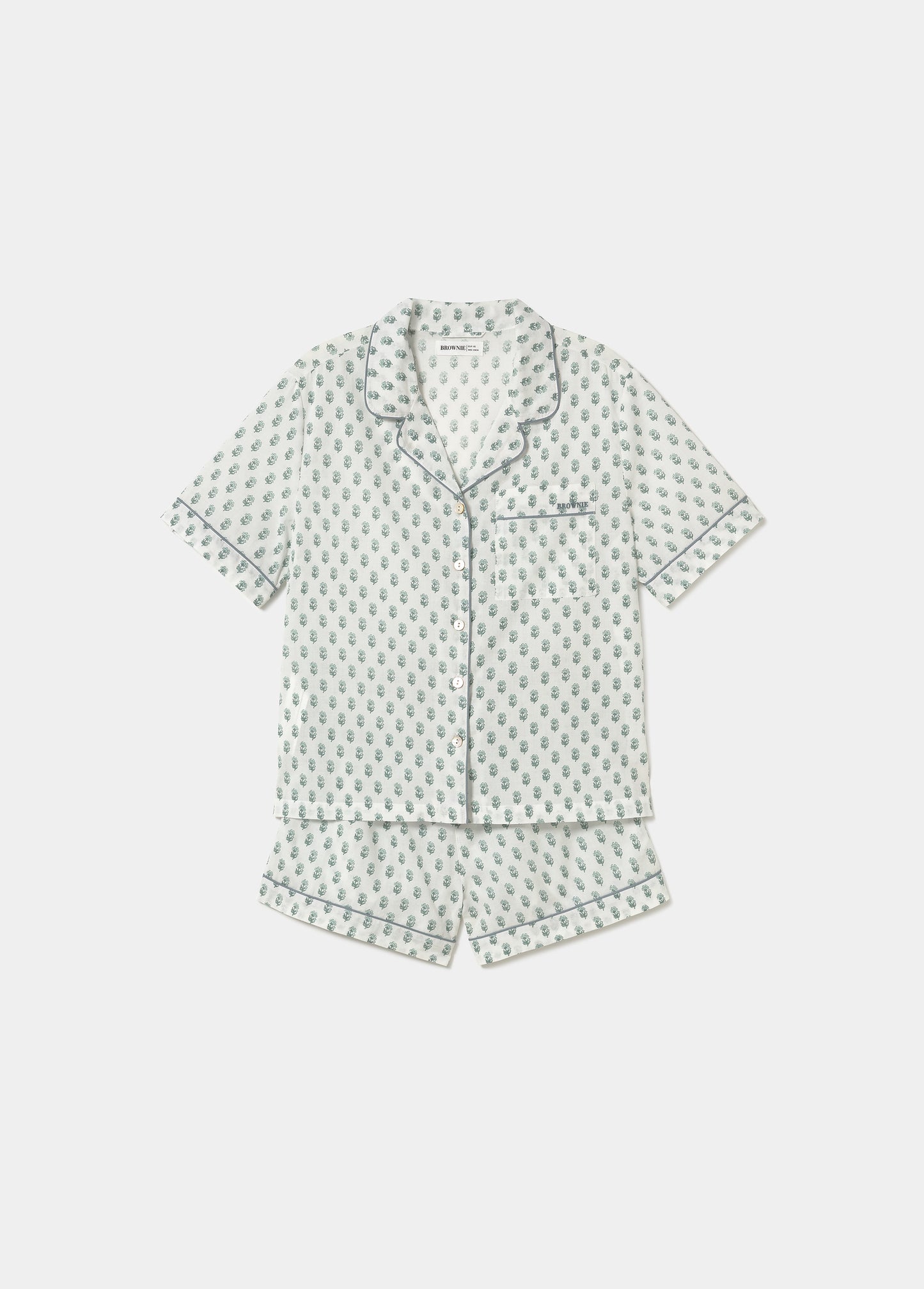 Pijama manga corta