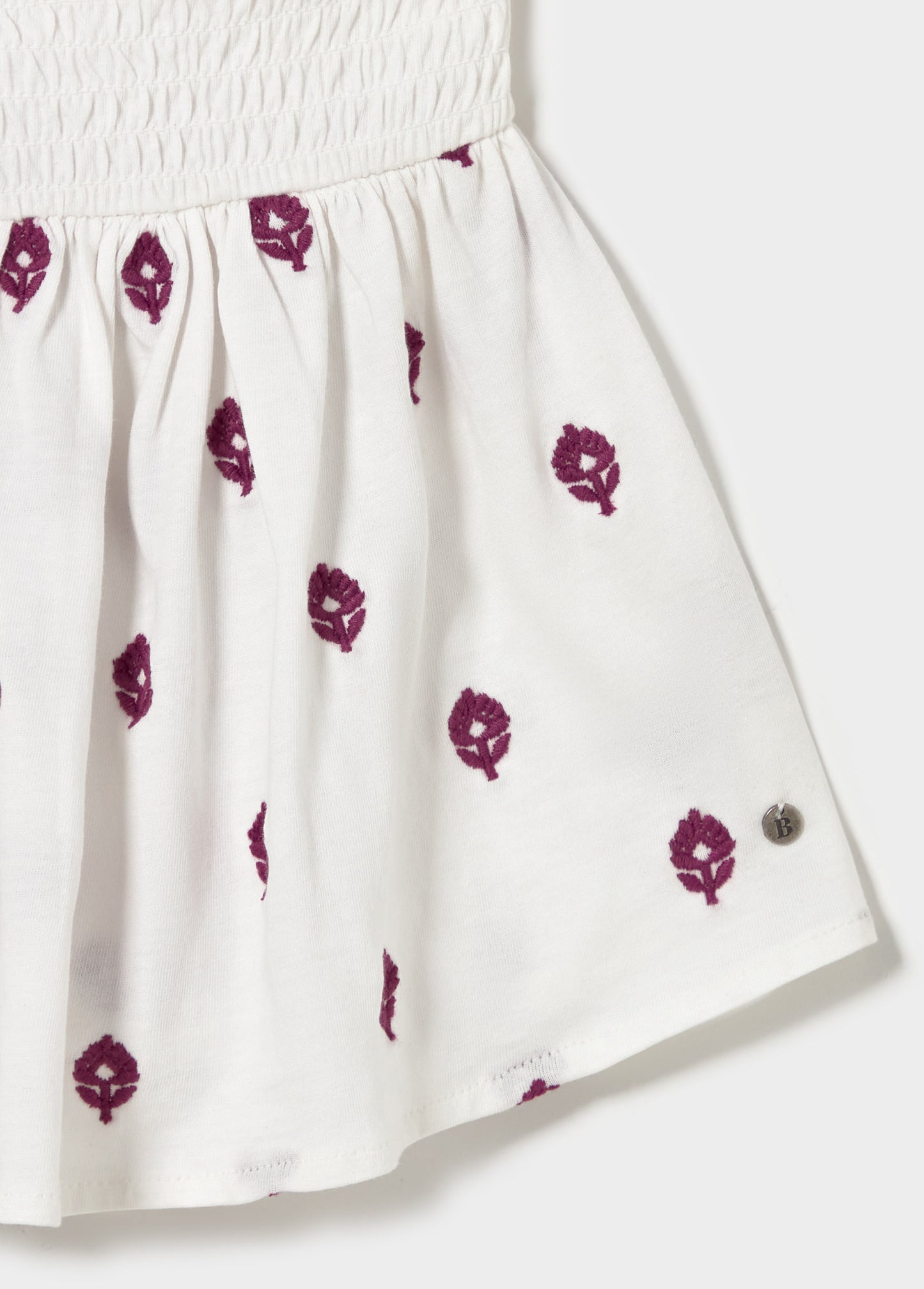 Top halter bordados