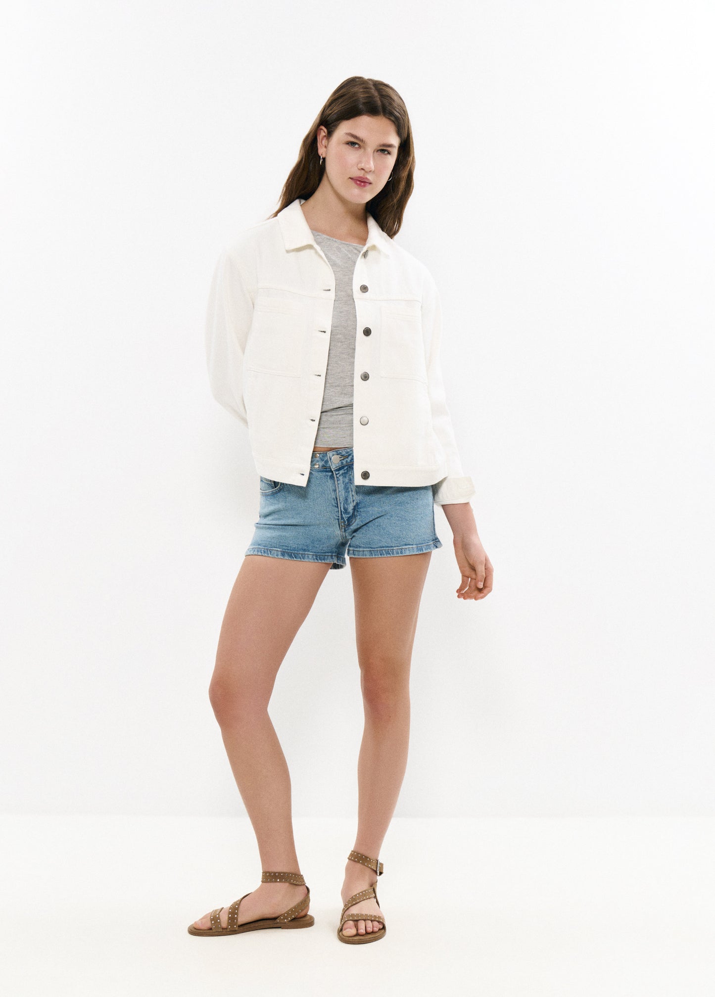 Chaqueta bolsillos grandes