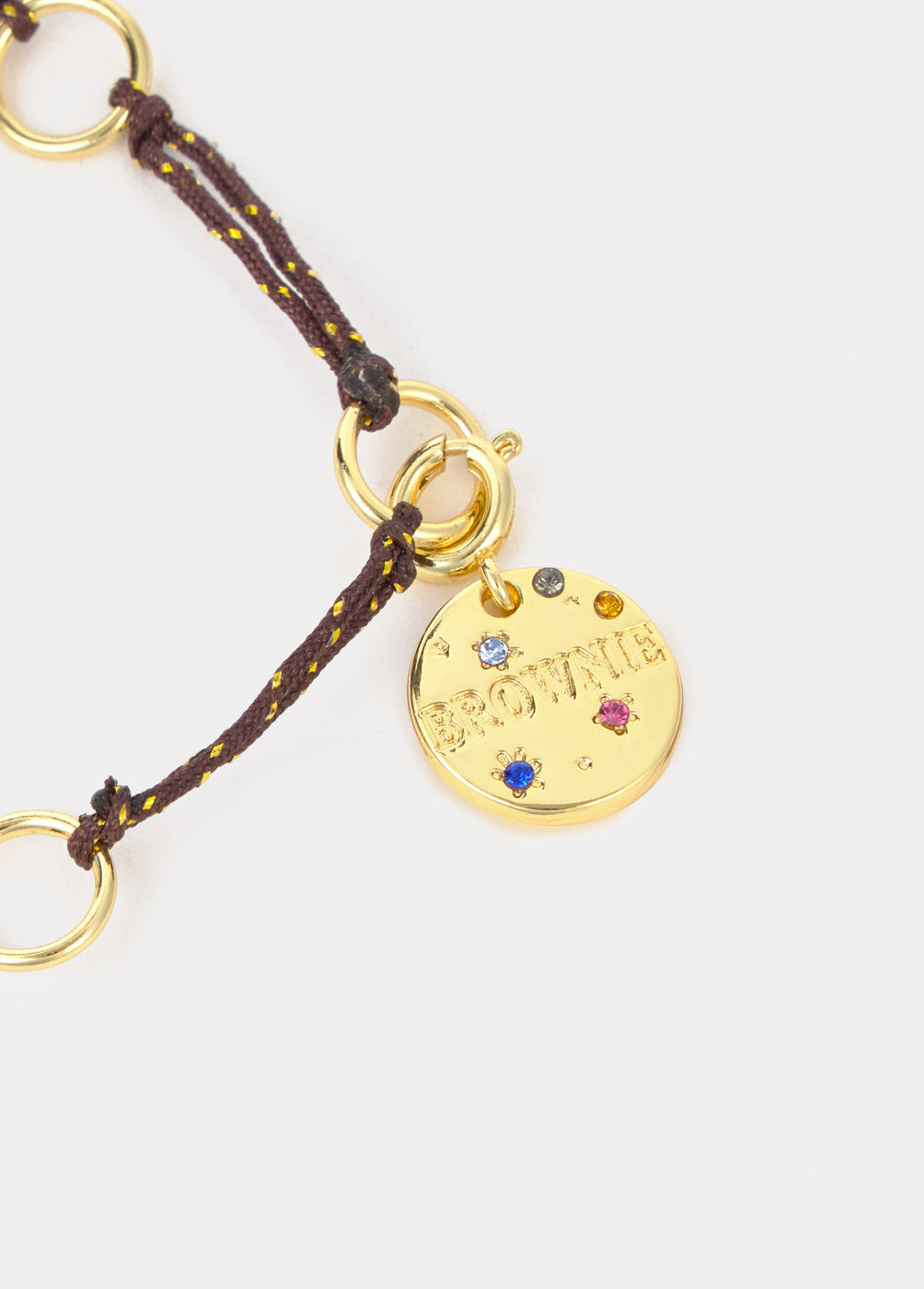 Charm medalla brownie
