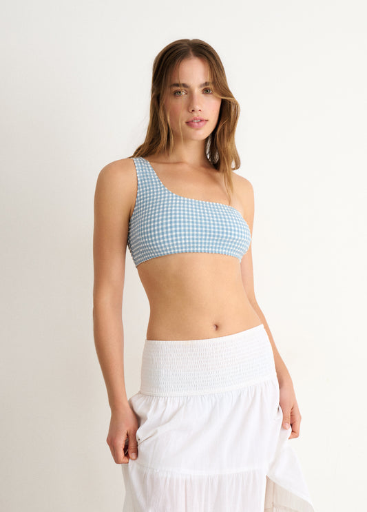 Top asimetrico vichy