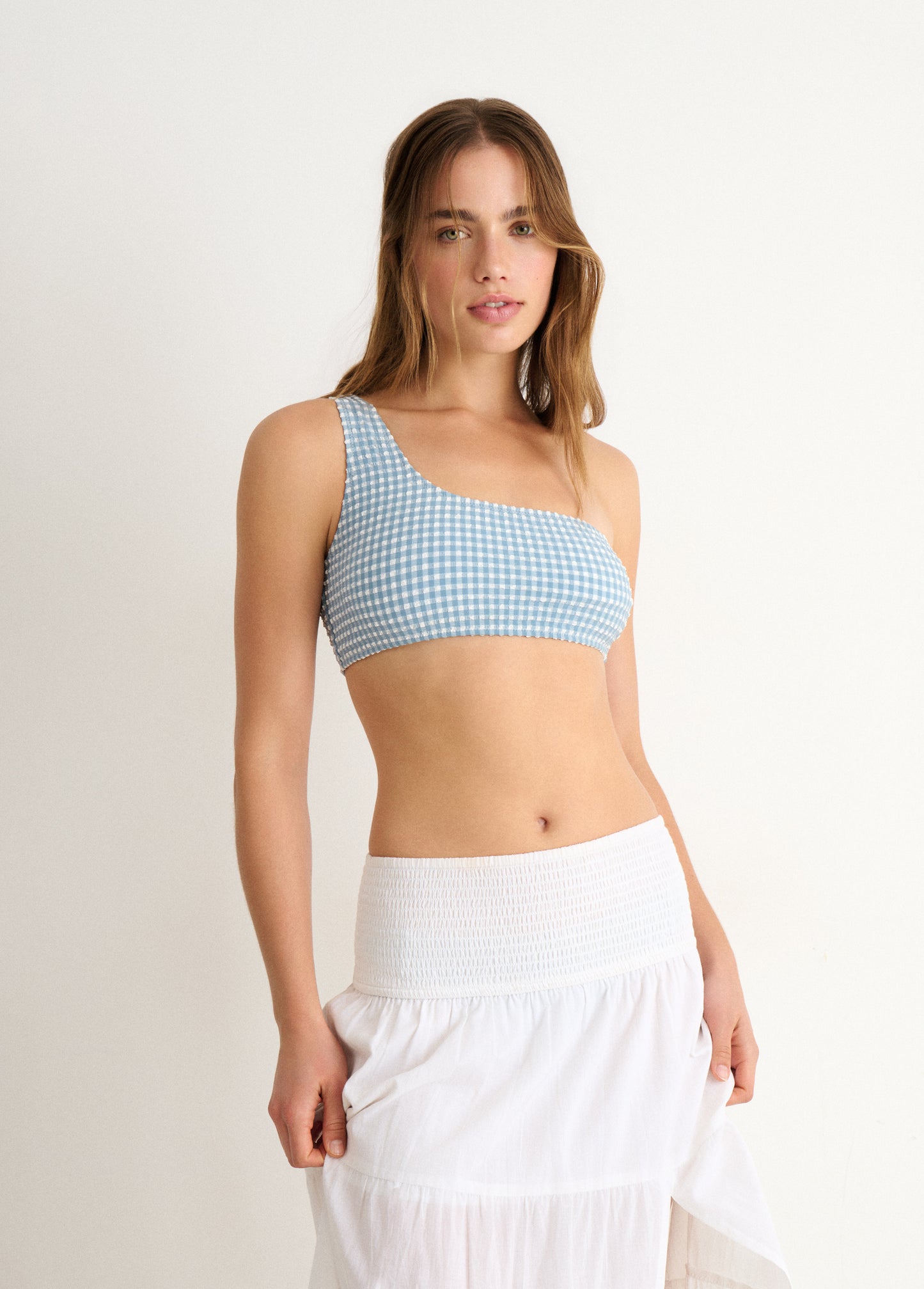 Top asimetrico vichy