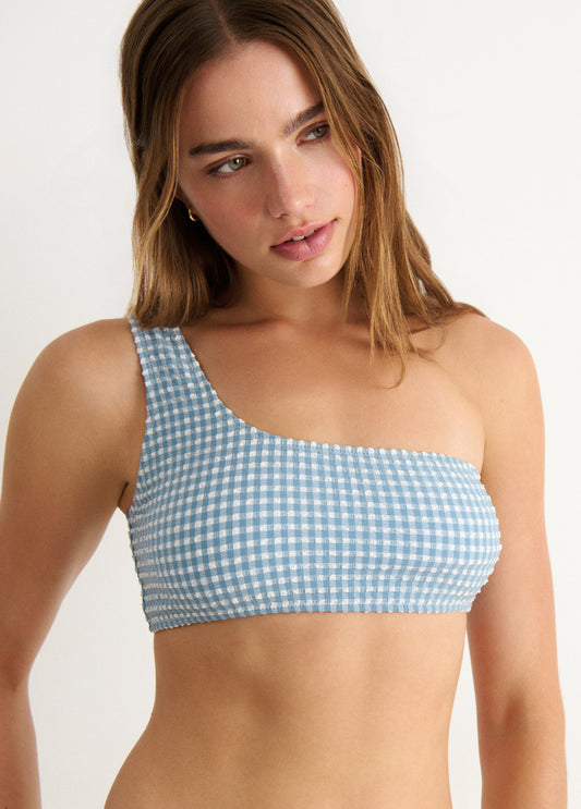 Top asimetrico vichy