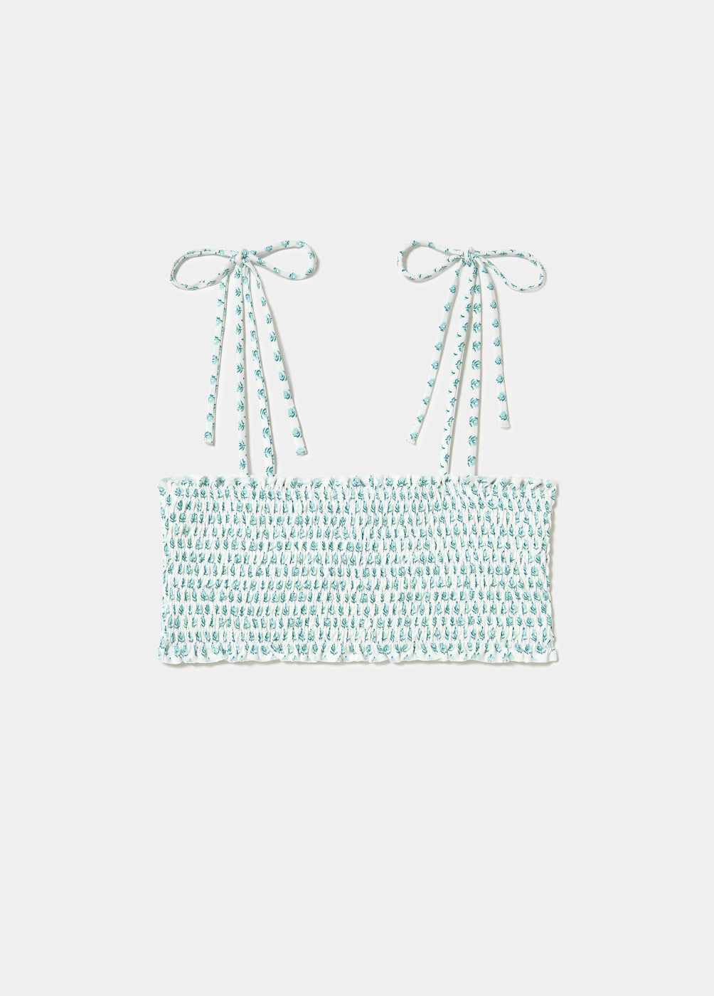 Top bandeau smock