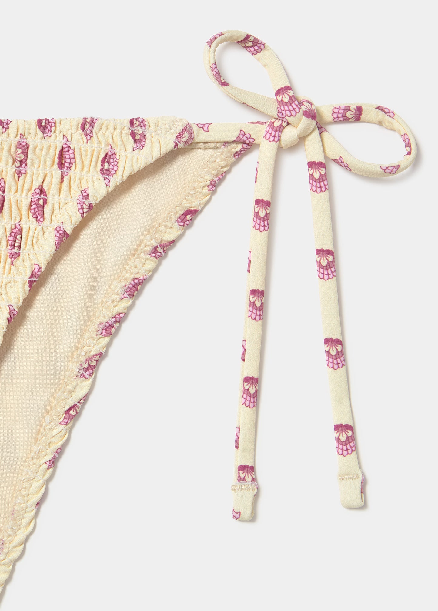 Braguita smock estampada
