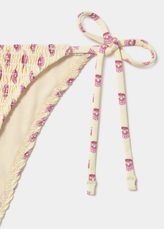 Braguita smock estampada