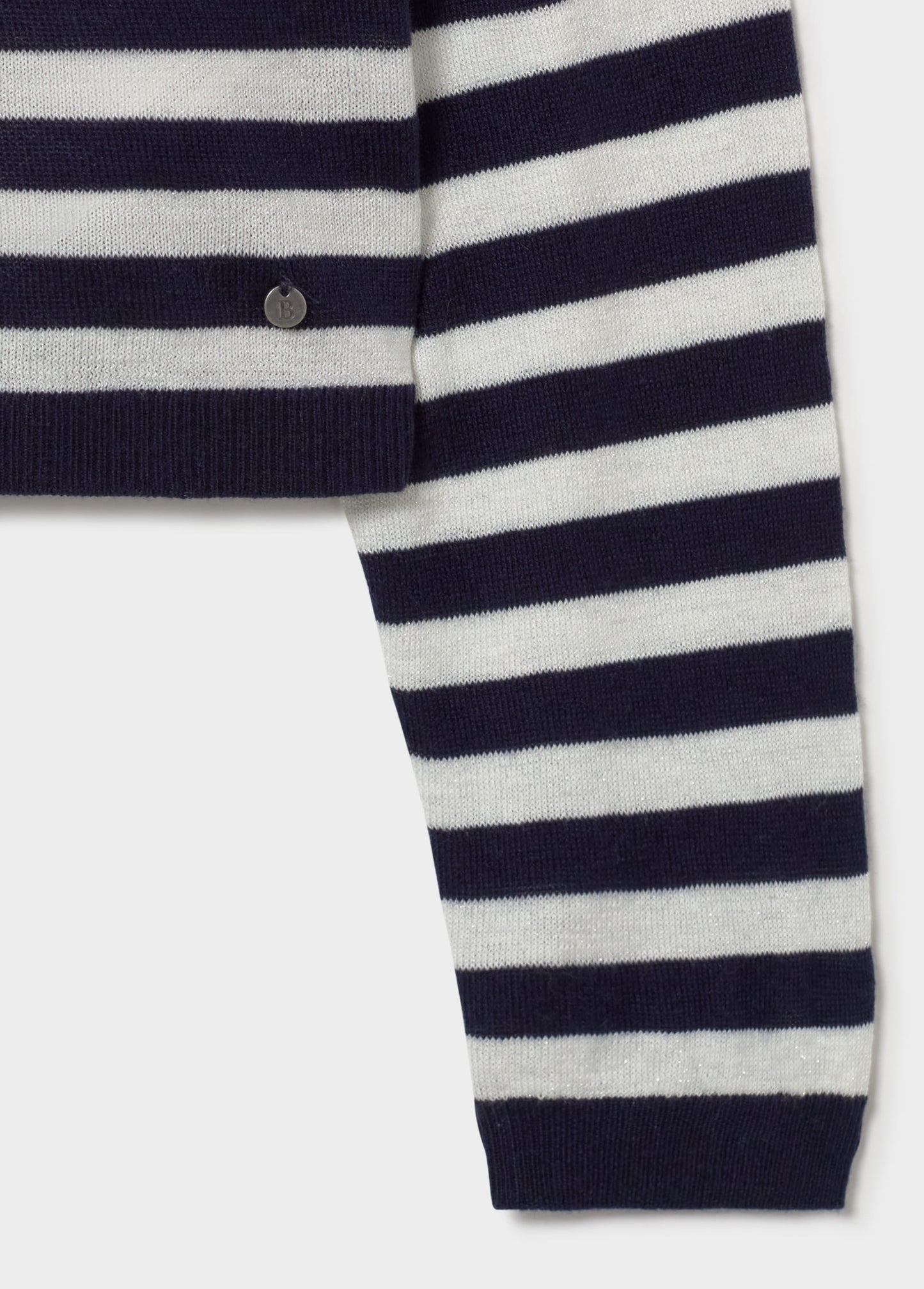 Jersey asimétrico rayas choker