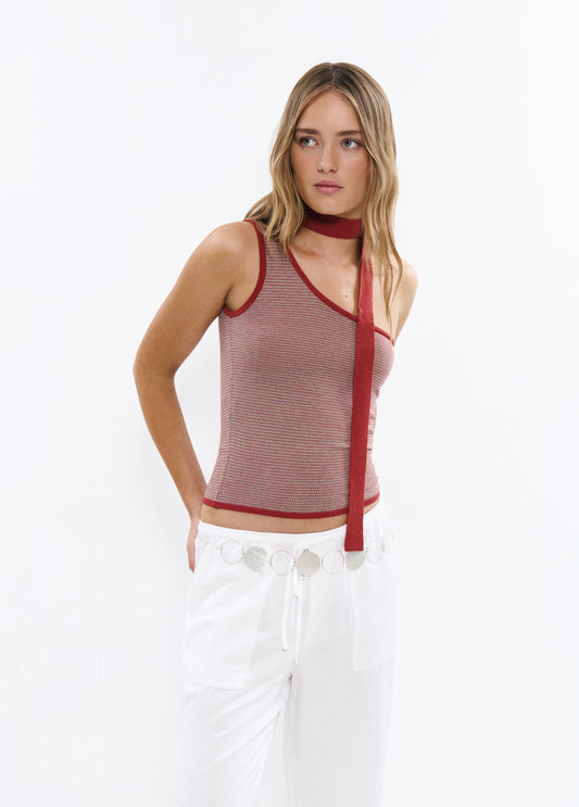 Top asimétrico choker