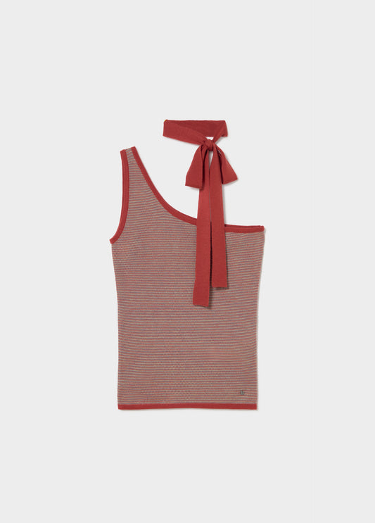 Top asimétrico choker