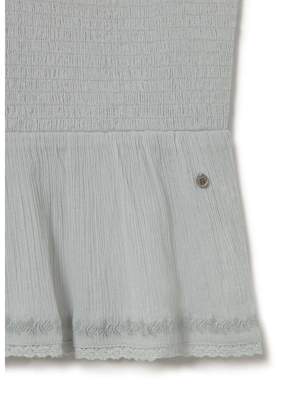Blusa smock bordado