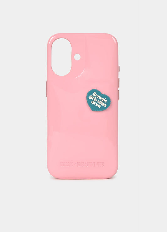 Funda iphone 16 muk x brownie