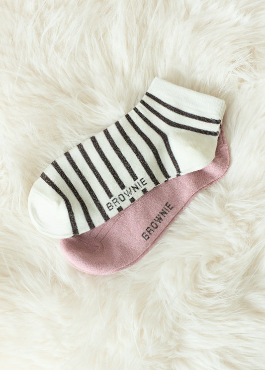 Pack calcetines cortos lurex