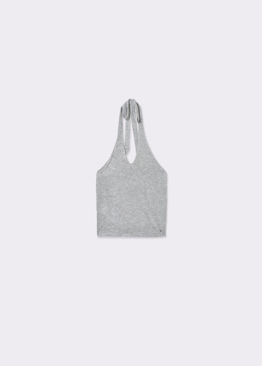 Top halter tachas