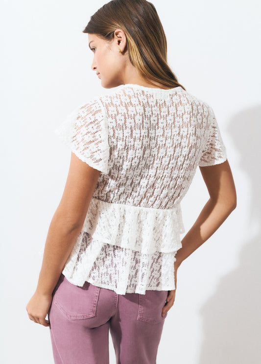Camisa lencera lazos