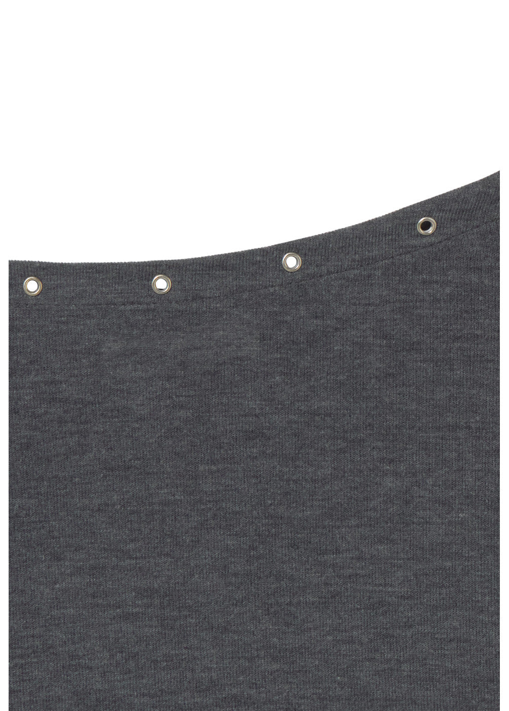 Camiseta asimétrica eyelets