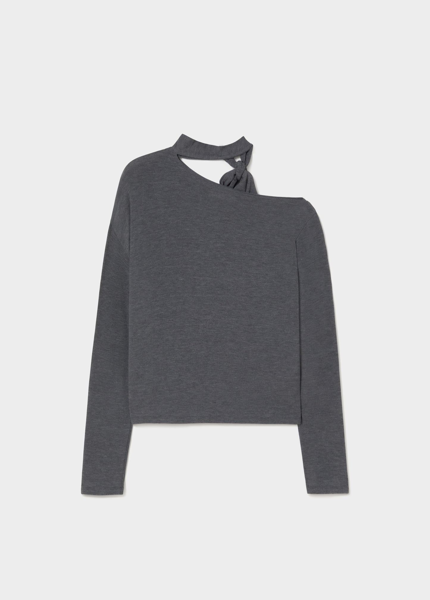 Camiseta asimétrica bufanda