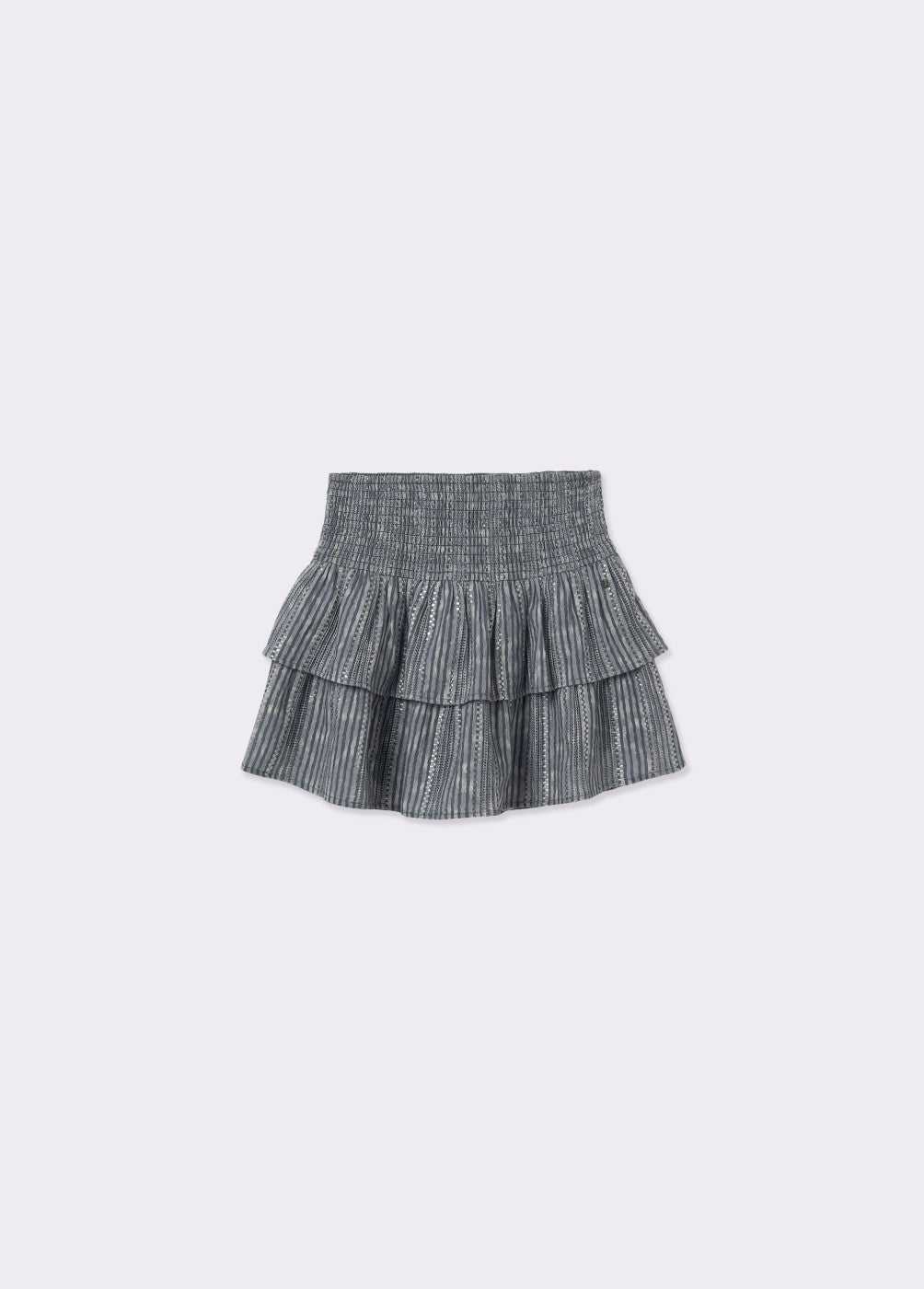 Falda smock rayas
