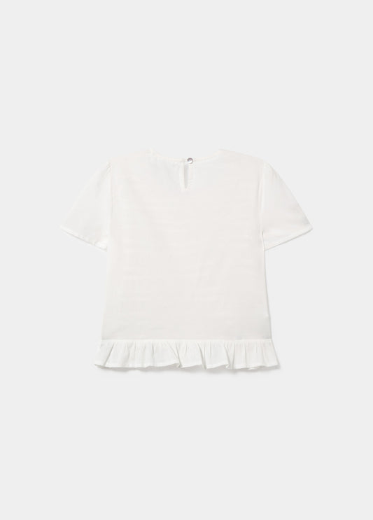 Blusa smock detalle laces