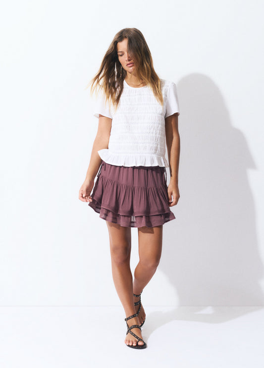 Blusa smock detalle laces