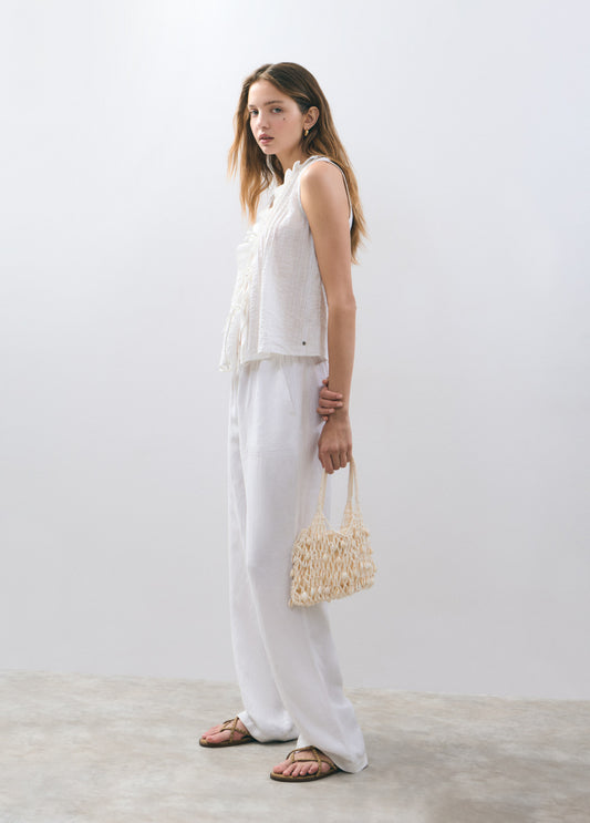 Blusa volantes