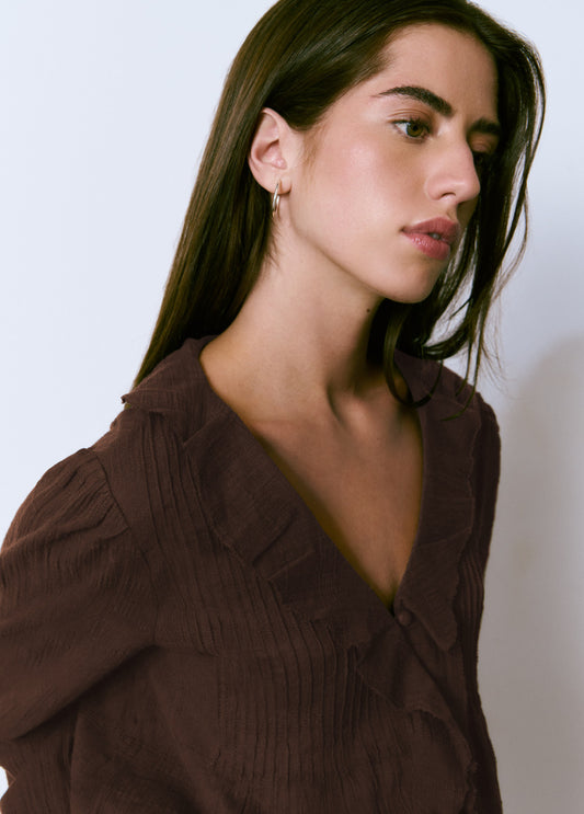 Blusa volantes