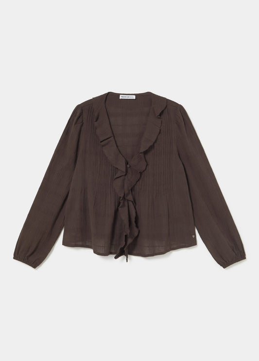 Blusa volantes