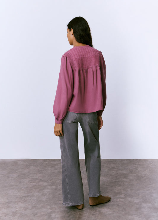 Blusa algodón pecherín