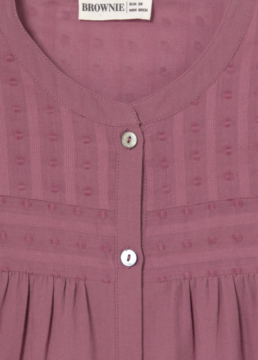 Blusa algodón pecherín
