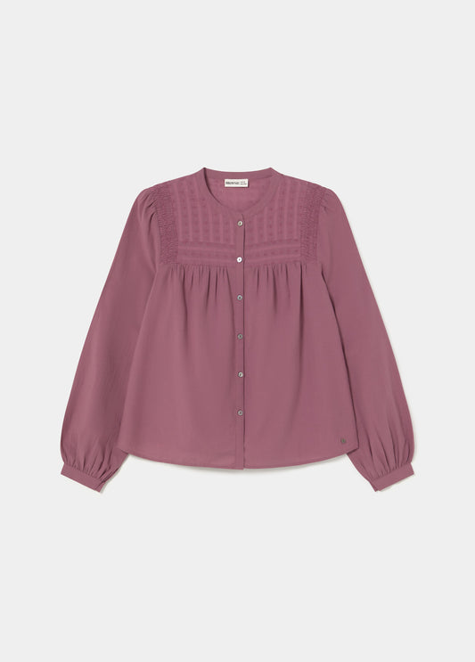 Blusa algodón pecherín