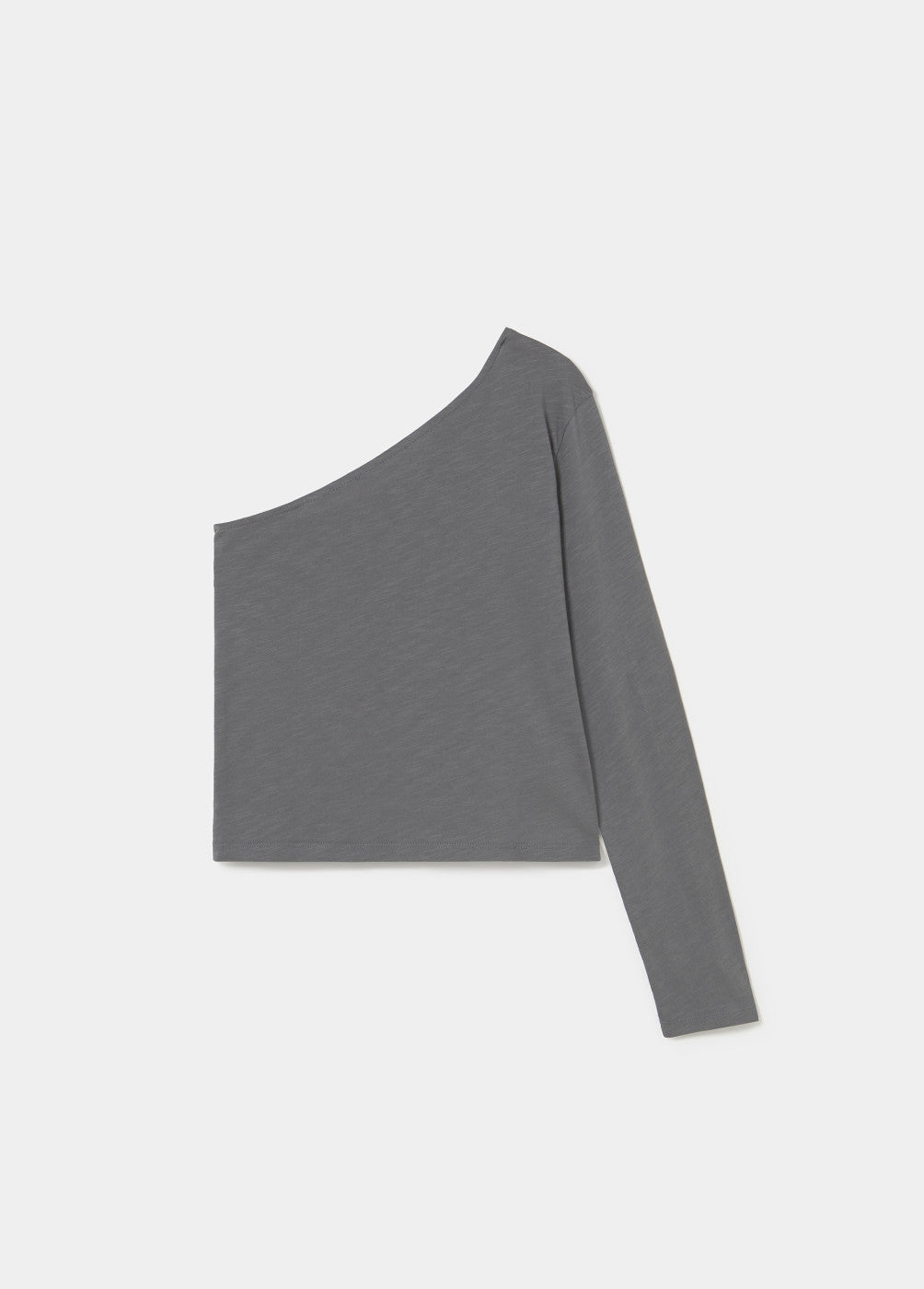 Camiseta asimétrica bordado estrella