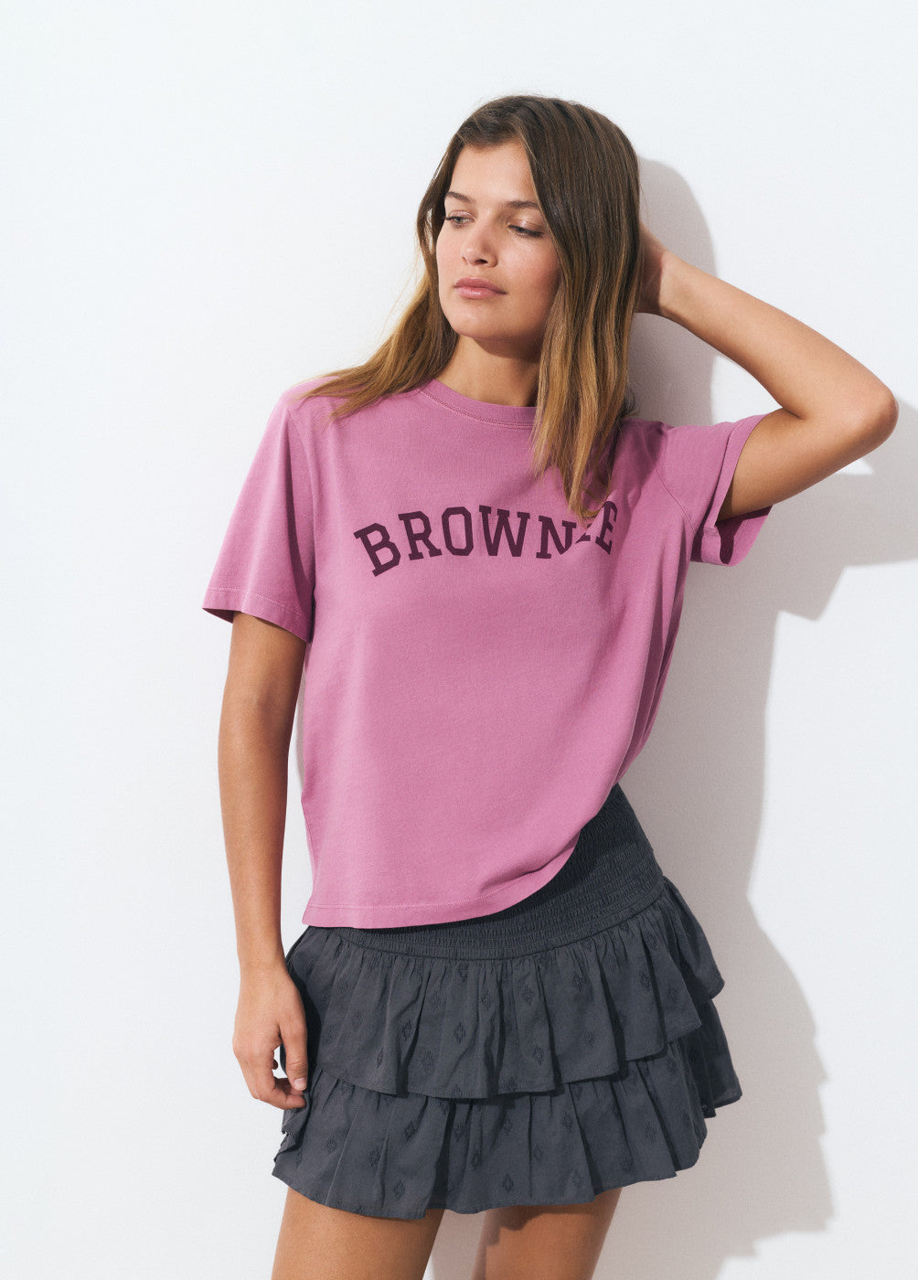 Camiseta texto Brownie