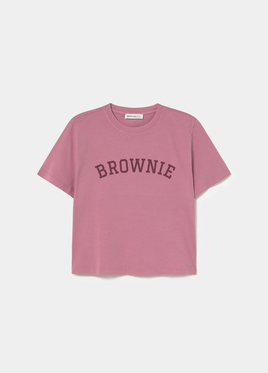 Camiseta texto Brownie