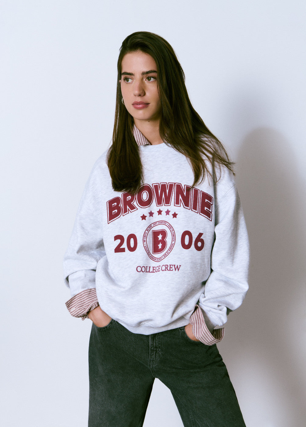 Sudadera vigore bordada