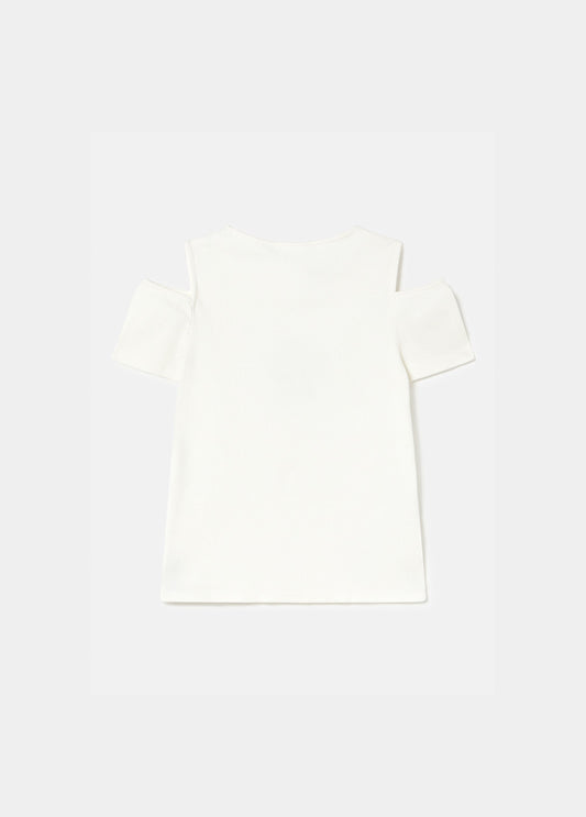 Camiseta parche denim
