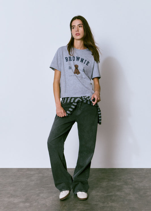 Camiseta perrito Brownie