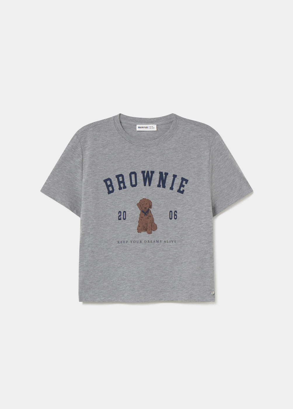 Camiseta perrito Brownie