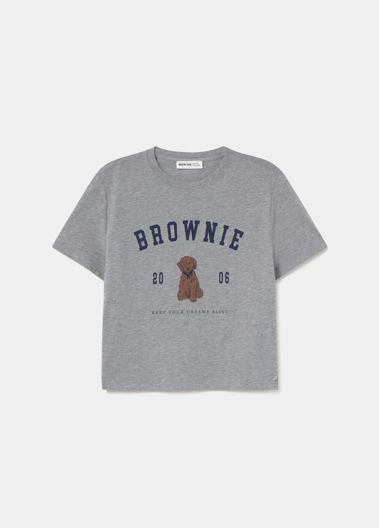 Camiseta perrito Brownie