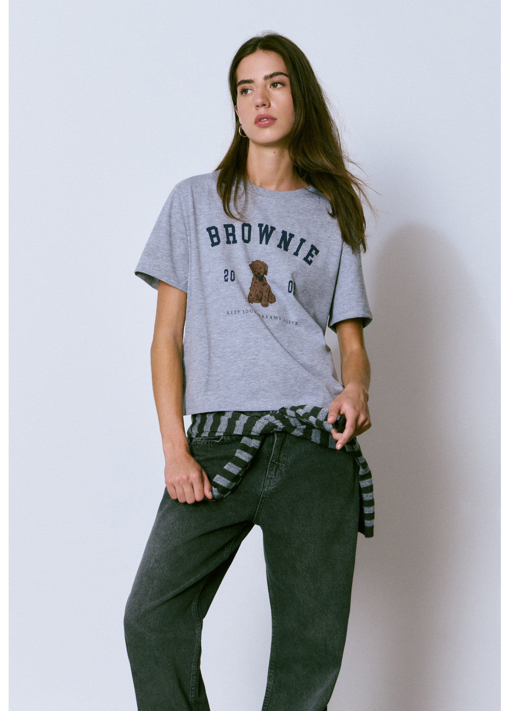 Camiseta perrito Brownie