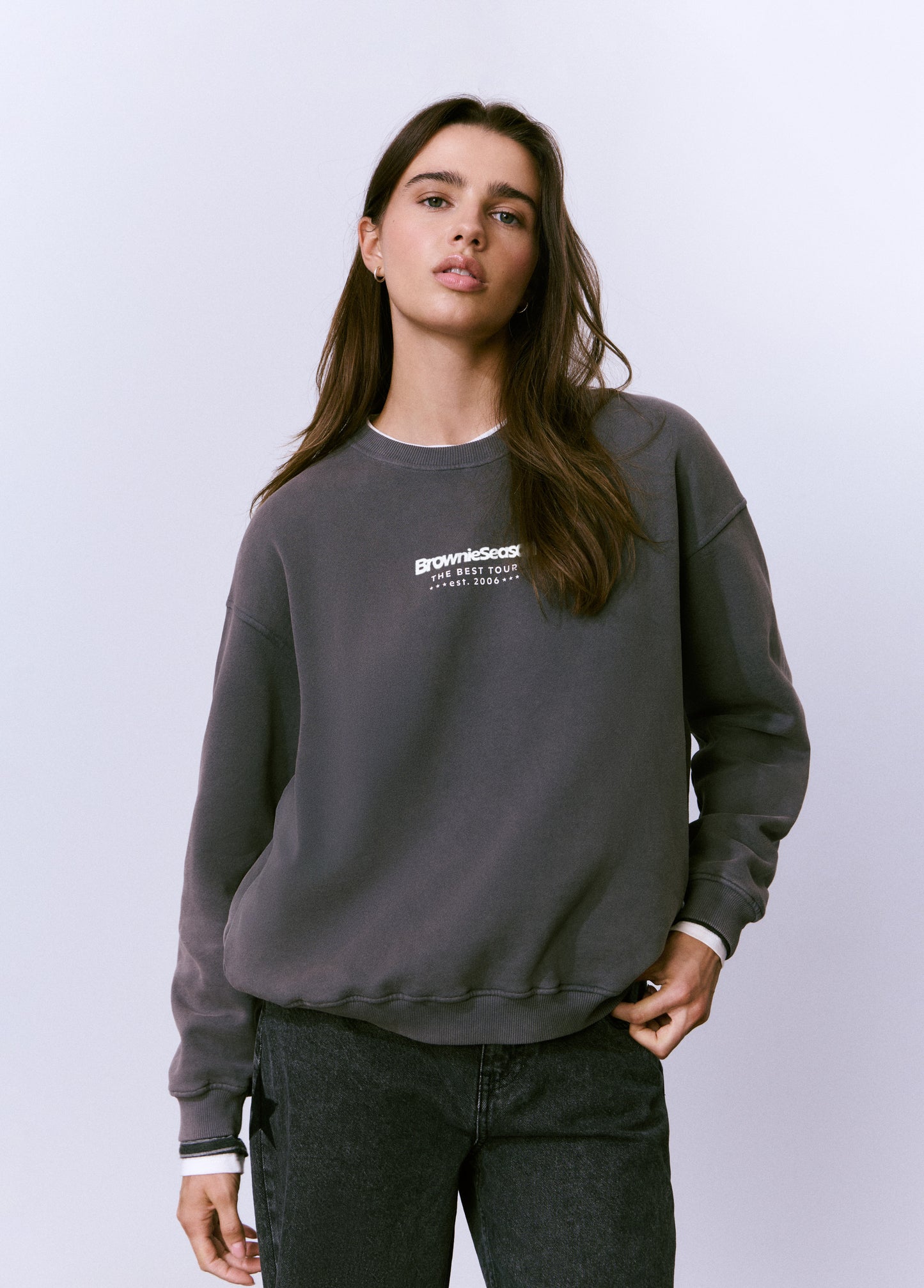 Sudadera estrella espalda