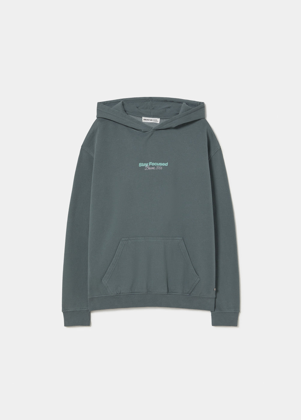 Sudadera capucha print espalda